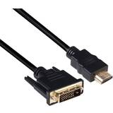 Club 3D HDMI aktiv Kablar Club 3D HDMI 1.4 -DVI Adapter 2m