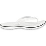 43 - Unisex Flip-Flops Crocs Crocband Flip - White