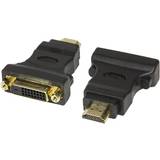Kablar LogiLink HDMI - DVI-D Dual Link M-F Adapter