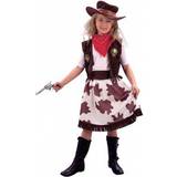 Unisex - Vilda västern Dräkter & Kläder Bristol Cowgirl Cowprint Childrens Costume