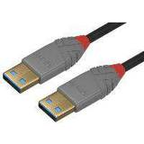 Lindy USB A-USB A - USB-kabel Kablar Lindy Anthra Line USB A-USB A 3.0 1m