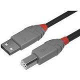 USB-kabel Kablar Lindy Anthra Line USB A-USB B 2.0 2m