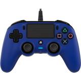 Blåa - PlayStation 4 Handkontroller Nacon Wired Compact Controller (PS4 ) - Blue