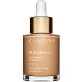 Clarins foundation illusion 110 Clarins Skin Illusion Natural Hydrating Foundation SPF15 #110 Honey