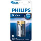 Batterier - CR123A Batterier & Laddbart Philips CR123A/01B