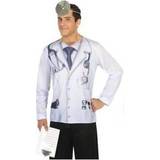 Doktor & Sjuksköterska Maskeradkläder Th3 Party T-shirt för Vuxna Doktor