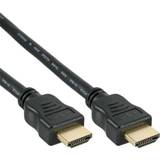 InLine HDMI-kablar - Hane - Hane - Standard HDMI-Standard HDMI InLine Gold HDMI - HDMI 10m