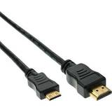 InLine HDMI-kablar - Hane - Hane InLine HDMI - Mini HDMI 1m