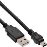 InLine Hane - Hane - USB-kabel Kablar InLine USB A - USB Mini-B 2.0 5m