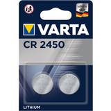 Batterier & Laddbart Varta CR2450 2-pack