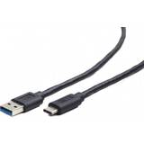 USB A-USB C - USB-kabel Kablar Gembird USB A - USB C 3.1 1.8m