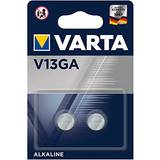 Varta Alkalisk - Batterier - Knappcellsbatterier Batterier & Laddbart Varta V13GA 2-pack