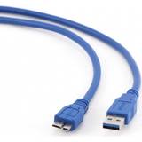 Gembird USB-kabel Kablar Gembird USB A-USB Micro-B 2.0 1.8m