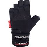 Fitness & Gymträning - Herr - Träningsplagg Handskar Chiba Premium Wristguard Training Gloves - Black