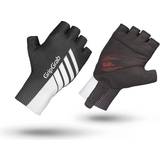 Vita Handskar & Vantar Gripgrab Gripgrab Aero TT Raceday Short Finger Gloves Unisex - White/Black