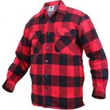 Rothco Herr Skjortor Rothco Extra Heavyweight Buffalo Plaid Sherpa-lined Flannel Shirts - Red