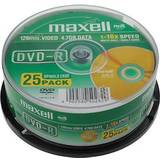 Maxell DVD Optisk lagring Maxell DVD-R 4.7GB 16x Spindle 25-Pack (275520)