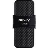 PNY USB-minnen PNY Duo Link OTG 128GB USB 3.1 Type-A/Type-C