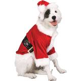 Dräkter - Husdjur Maskeradkläder Rubies Dog Santa Claus Costume