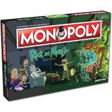 Kortspel - Slå-och-gå Sällskapsspel USAopoly Monopoly: Ricky & Morty