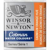 Orange Akvarellfärger Winsor & Newton Cotman Water Colour Cadmium Orange Hue Half Pan