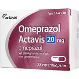 Kapsel Receptfria läkemedel Omeprazol Actavis 20mg 28 st Kapsel