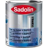 Sadolin Målarfärg Sadolin V Super 40 Träfärg, Metallfärg Vit 1L