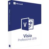 Kontorsprogram Microsoft Visio Professional 2019