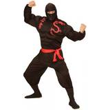 Fighting - Herrar Maskeradkläder Widmann Super Ninja Fighter Kostüm