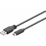 Goobay USB-kabel Kablar Goobay USB A - USB C 2.0 M-M 0.5m