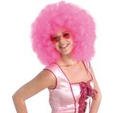 70-tal - Afrika Maskeradkläder Bristol Mega Afro Wig - Pink