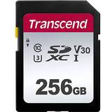 Transcend SDXC Minneskort Transcend 300S SDXC Class 10 UHS-I U3 V30 95/45MB/s 256GB