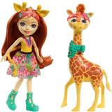 Giraffer - Modedockor Dockor & Dockhus Mattel Enchantimals Gillian Giraffe Doll & Pawl