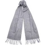 Barbour Herr - One Size - Ull Accessoarer Barbour Plain Lambswool Scarf - Light Grey Marl