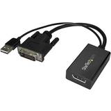 DisplayPort-kablar - Hane - Hona StarTech DisplayPort-DVI/USB A M-F 0.2m