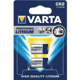 Kamerabatterier - Lithium Batterier & Laddbart Varta CR2 2-pack