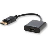Savio HDMI-kablar Savio DisplayPort - HDMI M-F 0.2m