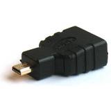 Savio Kabeladaptrar Kablar Savio HDMI - Micro HDMI M-F 1.4 Adapter