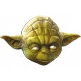 Grön - Övrig film & TV Ansiktsmasker Bristol Yoda Card Mask