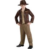 Barn - Indiana Jones Maskeradkläder Rubies Deluxe Kids Indiana Jones Costume