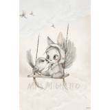 Mrs Mighetto Animals Barnrum Mrs Mighetto Mini Bird Master 50x70cm