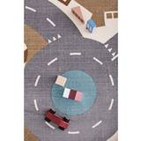 Cars - Multifärgade Textilier Kids Concept Aiden Play Rug 130x170cm