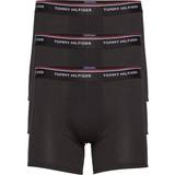 Tommy Hilfiger Stretch Underkläder Tommy Hilfiger Premium Essential Repeat Logo Trunks 3-pack - Black