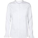 Dam - XXL Skjortor Mos Mosh Mattie Shirt - White
