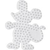 Möss - Plastleksaker Kreativitet & Pyssel Hama Beads Midi Beads Pegboard Mouse White 312