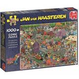 Klassiska pussel Jumbo Jan Van Haasteren The Flower Parade 1000 Bitar