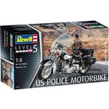 1:8 - Flygplan Modeller & Byggsatser Revell US Police Motorbike 1:8