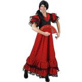 Damer - Sydeuropa Maskeradkläder Th3 Party Verkleidung für Erwachsene Flamenco Tänzerin