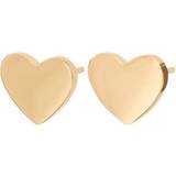 Edblad Pure Heart Stainless Steel Gold Plated Earrings (108642)