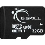 G.Skill Minneskort & USB-minnen G.Skill microSDHC Class 10	UHS-l U3 60/30MB/s 32GB